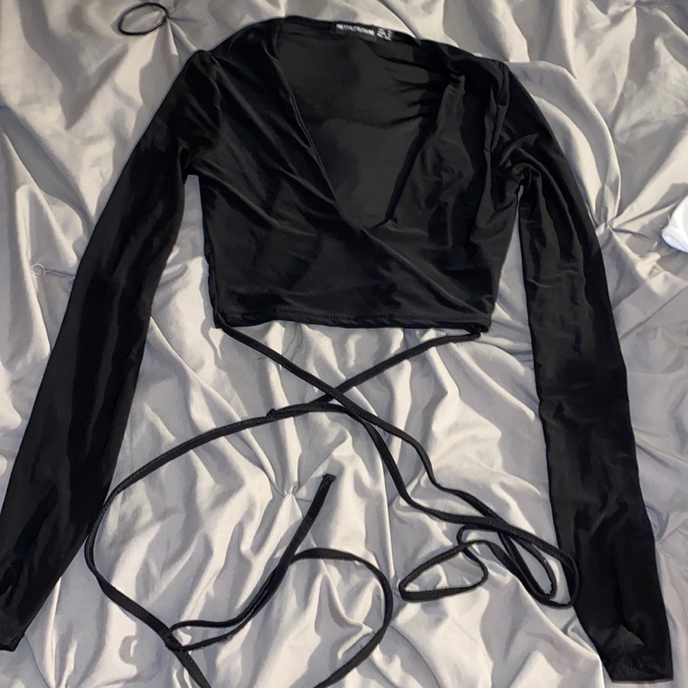 Wrap Around Crop Top